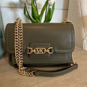 Michael Kors Crossbody Bag - Color Olive Green